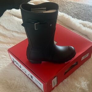 Hunter Black Women's Winter Boots